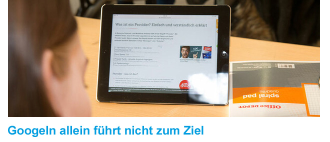 Googeln allein führt nicht zum Ziel