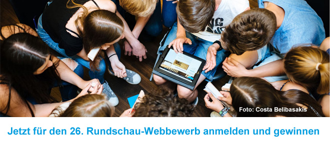 Im Netz die richtige Lösung finden und den Rundschau-Webbewerb gewinnen